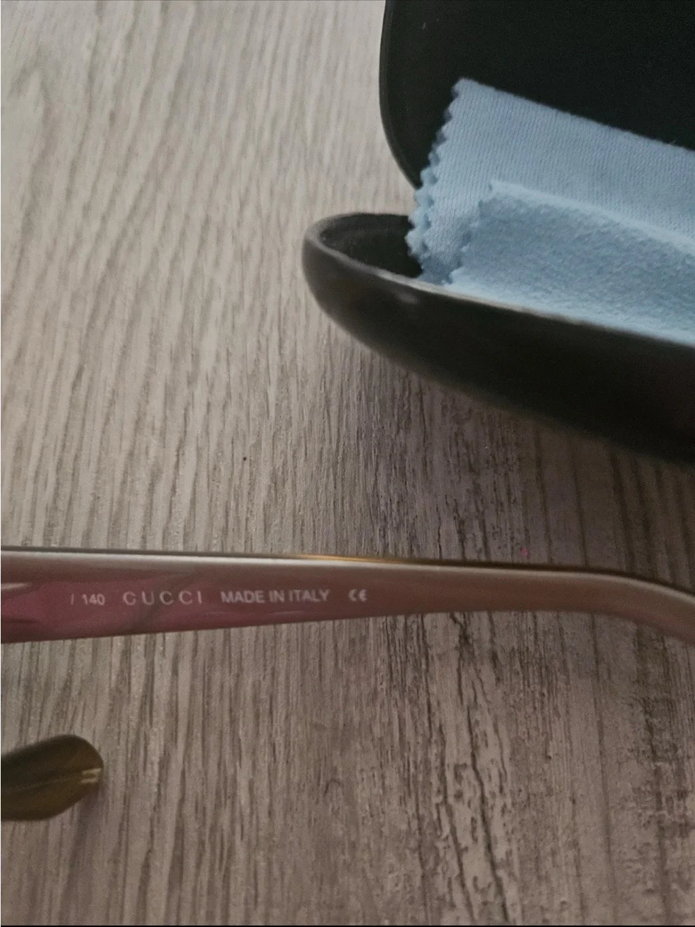 Gucci Vintage Rectangular Sunglasses with Dark Lenses